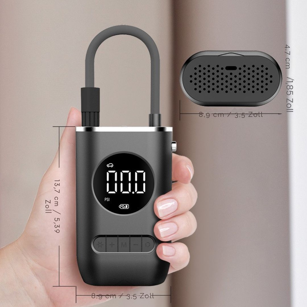 New Car Portable Inflator Pump Mini Bicycle Electric Tire Handheld Wireless Charging Super Car Inflator Pump