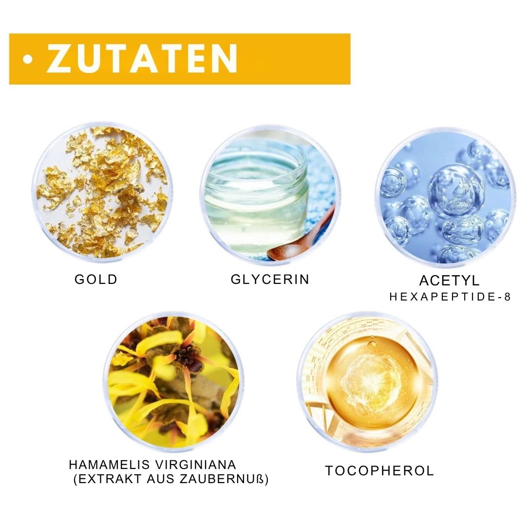 Goldene Peel-Off-Maske, reinigt Mitesser, Unreinheiten, lässt Falten verblassen, straffe Haut, Abstrichmaske