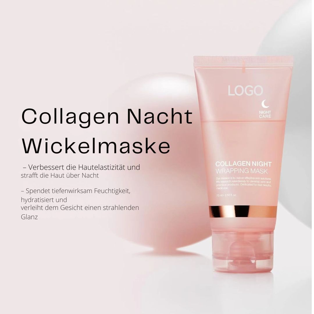 Collagen peel-off mask smearable deep cleansing skin rejuvenation moisturizing skin care sleeping mask